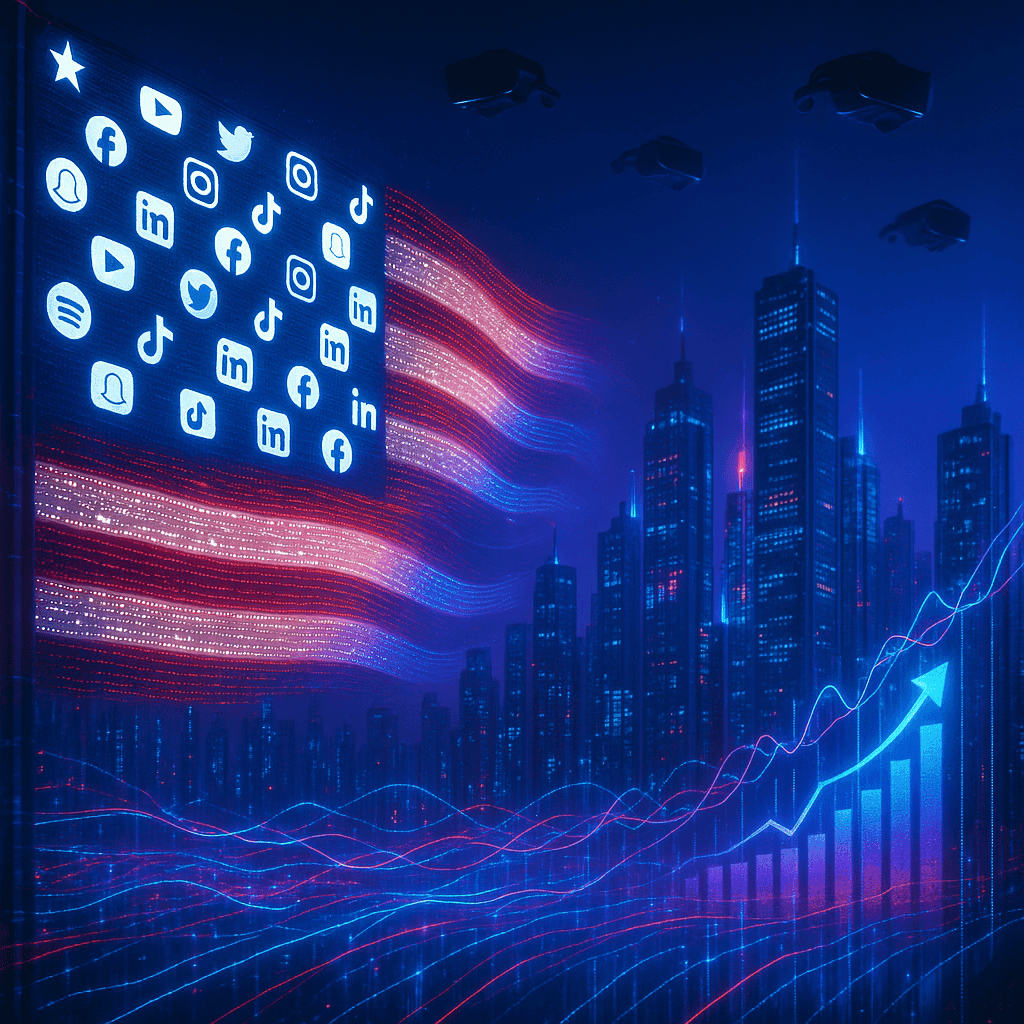 Social Media Statistics Shaping America’s Digital Landscape in 2025