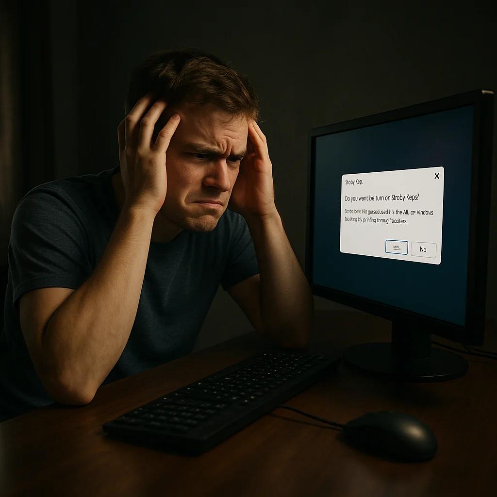 How to Cancel Sticky Keys in Under 60 Seconds